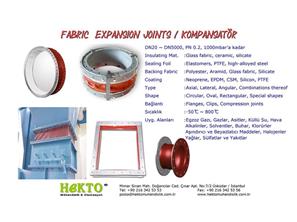 Fabric Bez Expansion Joints Kompansatör Kompanzatör